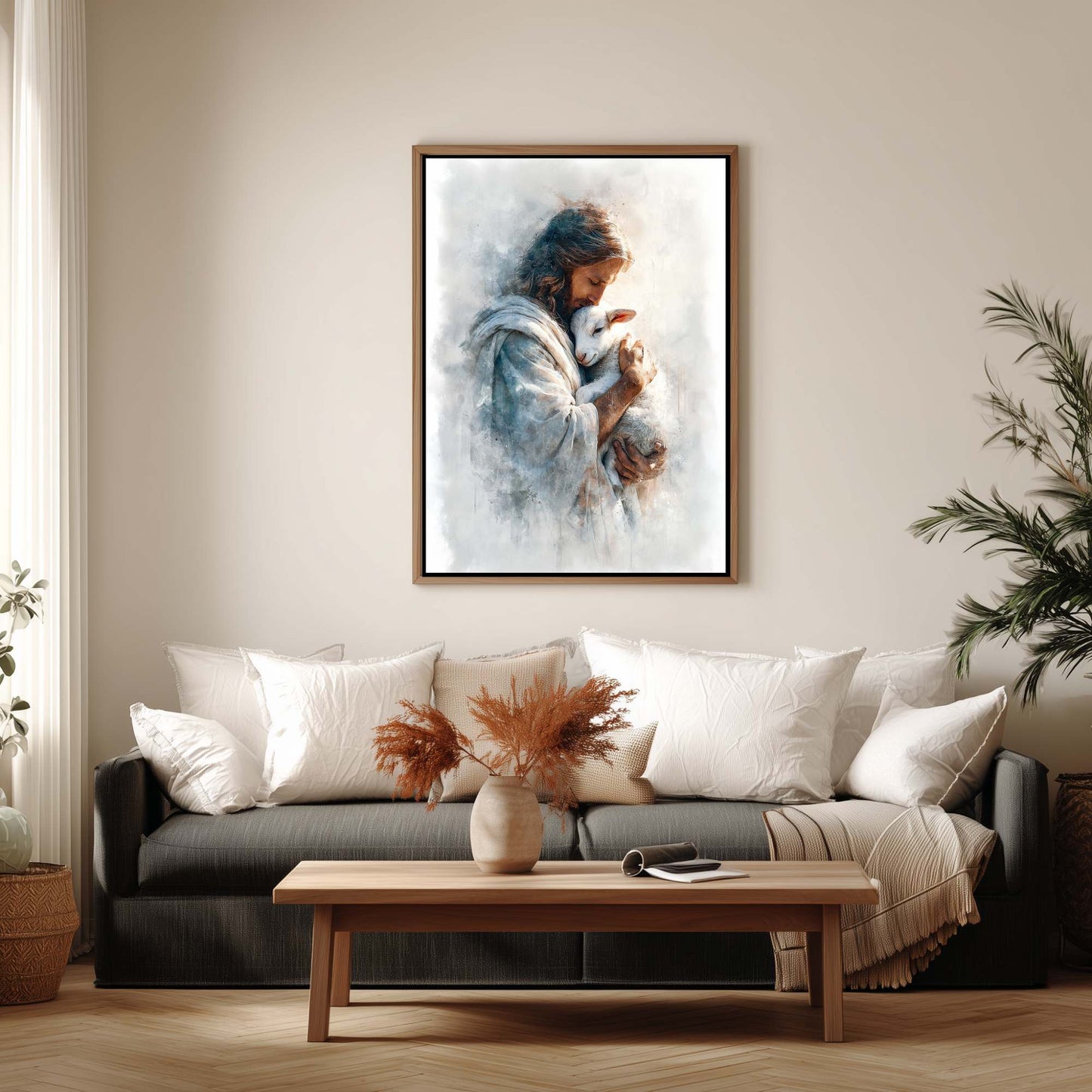 Nie mehr verloren - Leinwand