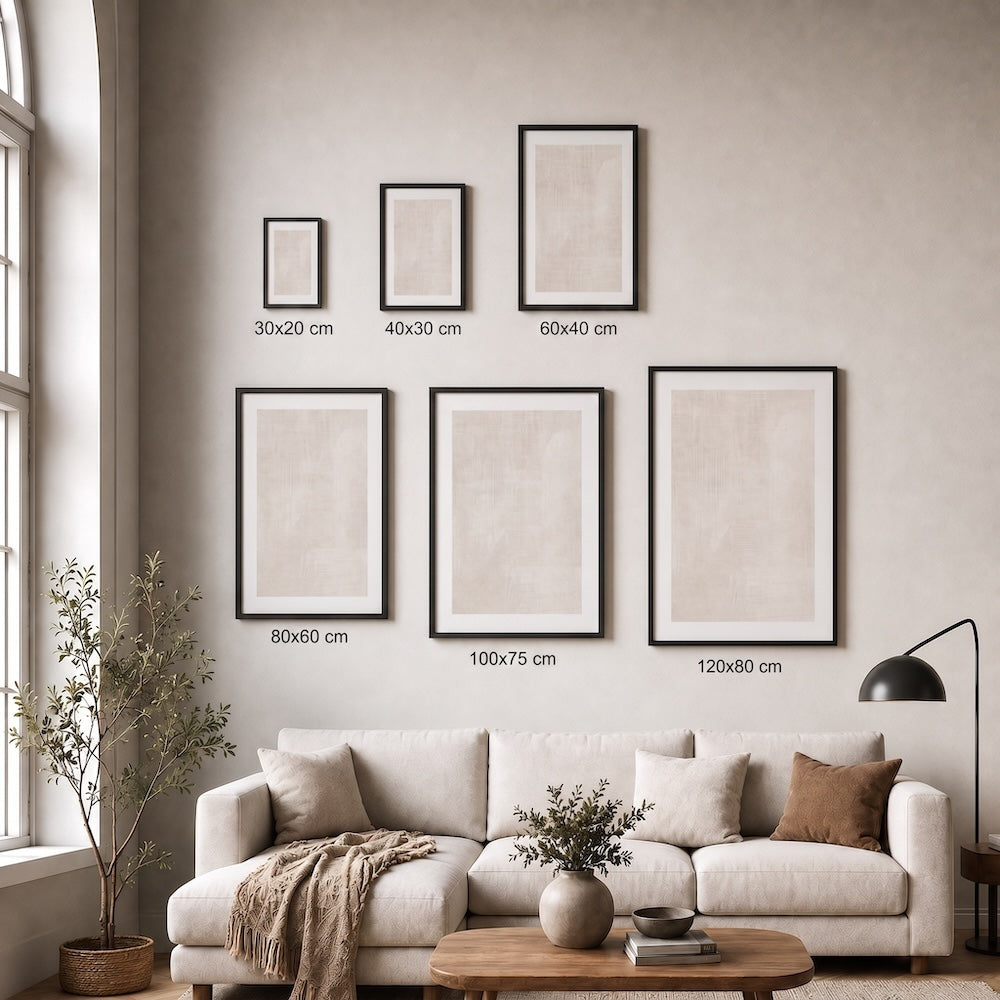 Geführt in Liebe - Leinwand