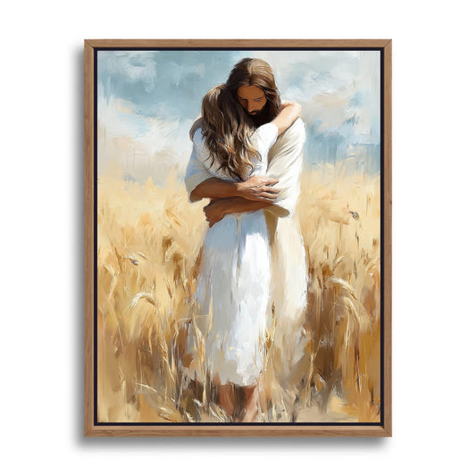 Komm her und amte auf - Leinwand