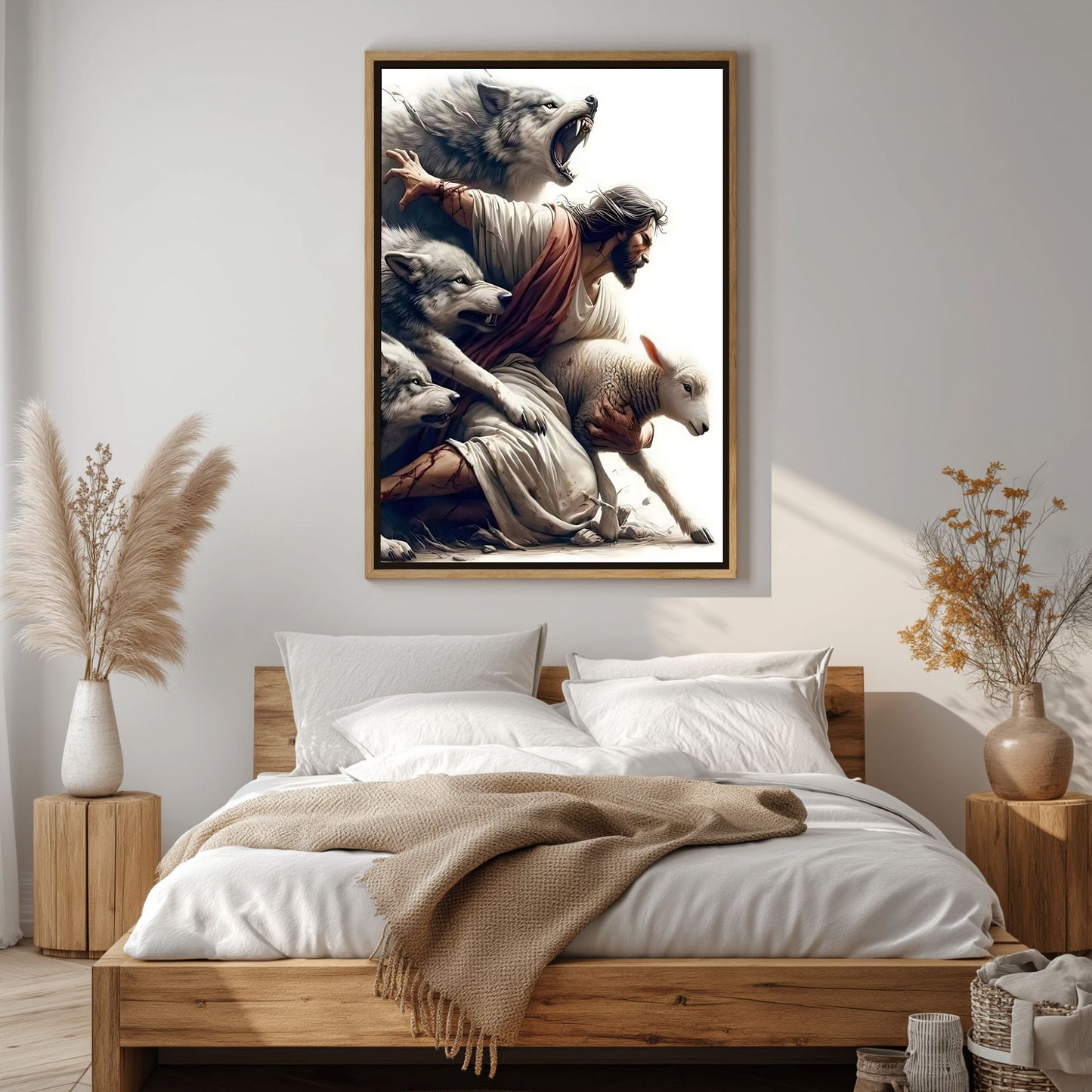 Dein mutiger Retter - Leinwand
