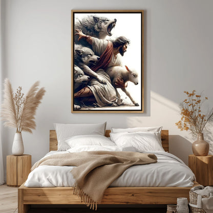 Dein mutiger Retter - Leinwand