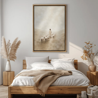 Geführt in Liebe - Leinwand