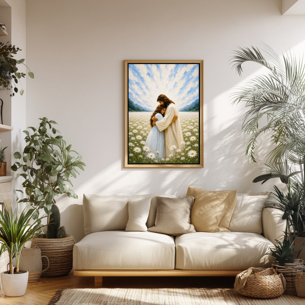 Unzertrennliche Liebe - Leinwand