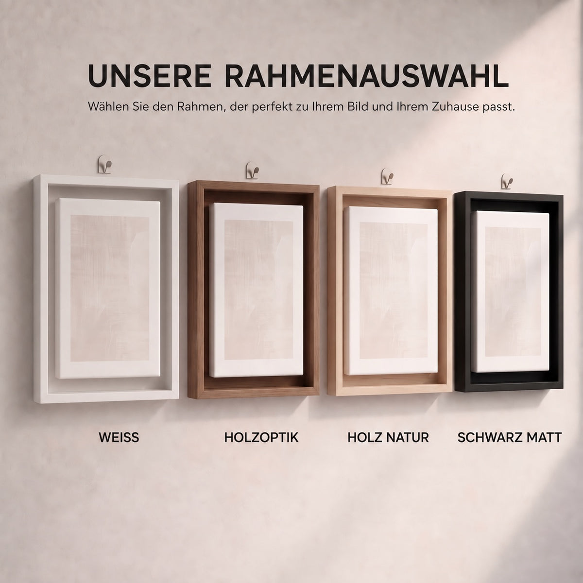 Geführt in Liebe - Leinwand
